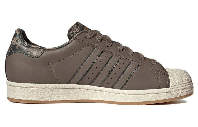 Adidas Originals Superstar Shoes 'Blanch Brown Cream White' 3