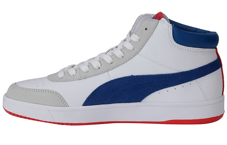 PUMA Court Legend Sl Collar 'White Gray Blue'