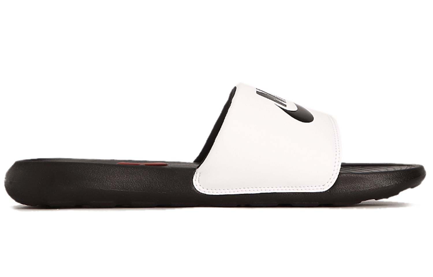Nike Victori One Slide White Black 3