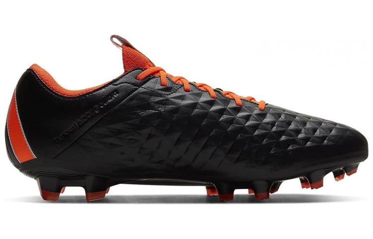 Nike Tiempo Legend 8 Elite Fg Black Total Orange 4