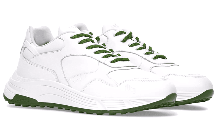 HOGAN Hyperlight Comfortable Versatile Wear-Resistant Low-Top Lifestyle Shoes Men's White 6