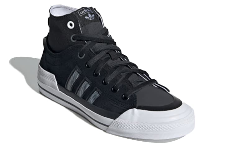 Adidas Nizza Hi Dl 'Black White Silver' 6