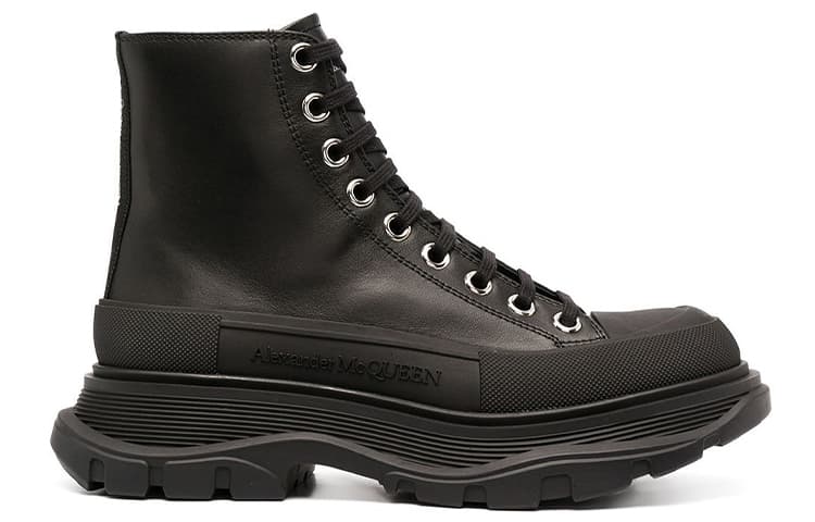 Alexander McQueen Tread Slick High 'Black' Women's 4