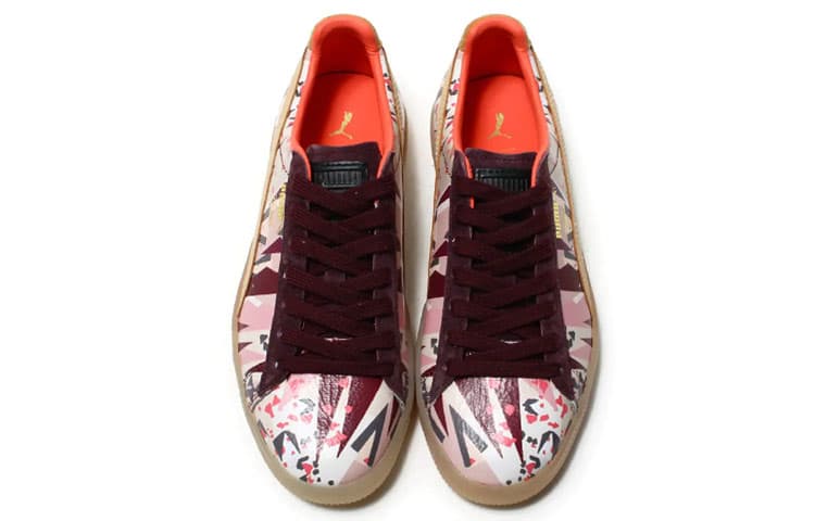 PUMA Naturel X PUMA Clyde Board Shoes Multi Color Women's 6