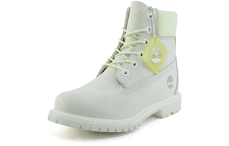 Timberland Premium 6-Inch White Women's Boots 5