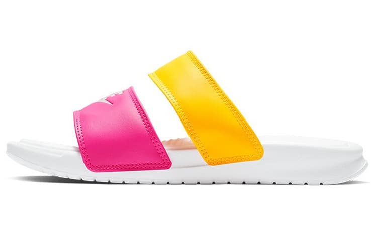 Nike Benassi Metallic Summit White Women's 2