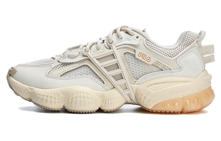 FILA Ladder Shoes 'Cream White Orange' Women's 2
