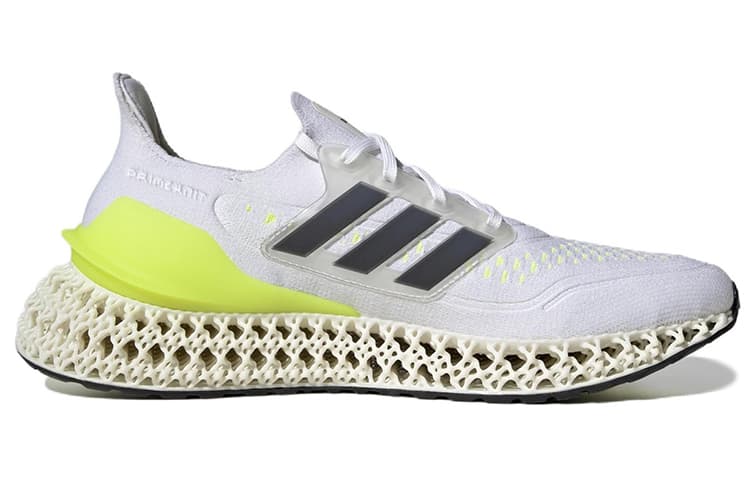 Adidas Ultra 4DFWD White Solar Yellow 4
