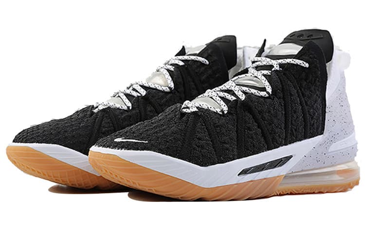 Nike LeBron 18 EP 'Black White Gum' 6
