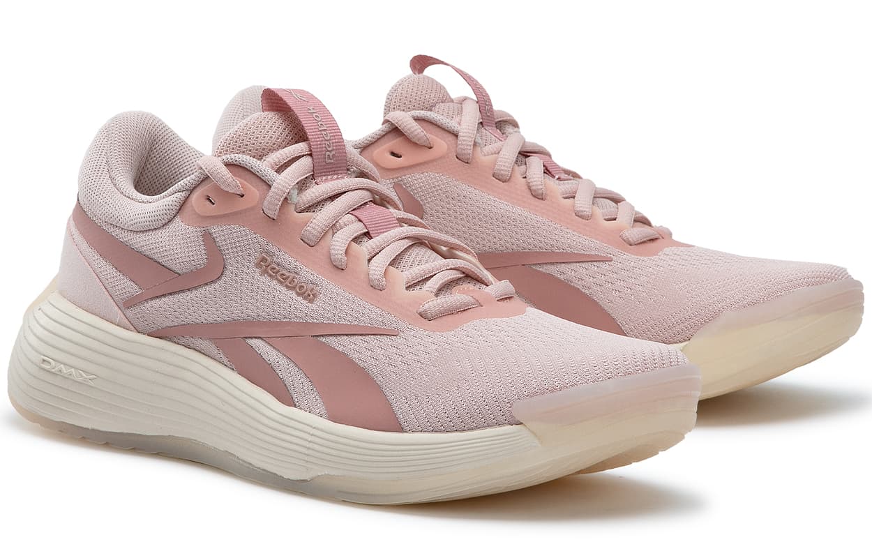 Reebok Wear-Resistant Water-Resistant Slip-Resistant Low-Top Running Shoes Unisex Pink 3
