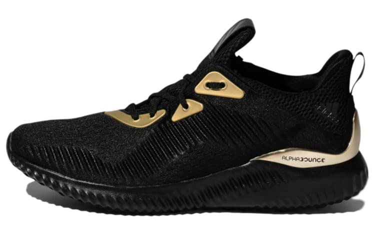 Adidas Alphabounce 1 Black Gold Metallic 2