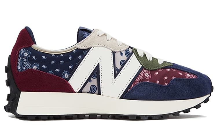 New Balance 327 Paisley Pack Navy 4