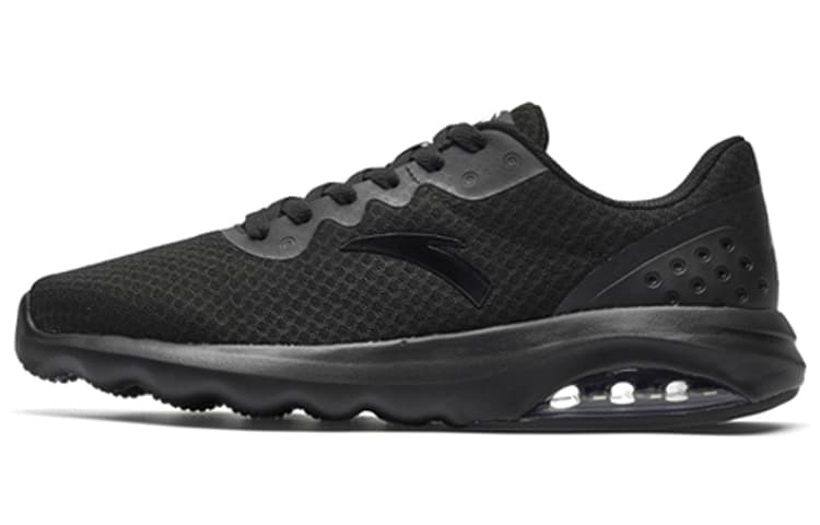 Anta Cushioned Wear-Resistant Breathable Low-Top Casual Shoes Men's Black 2