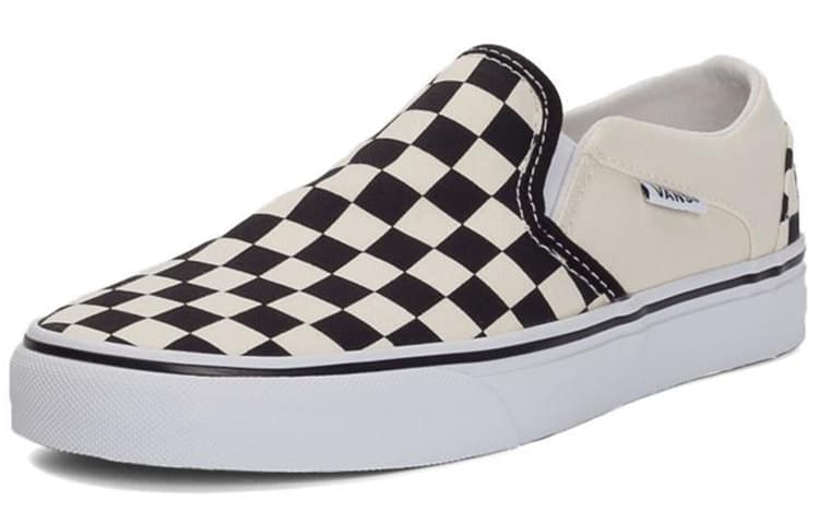 Vans Asher Checkerboard Black White Women's 6