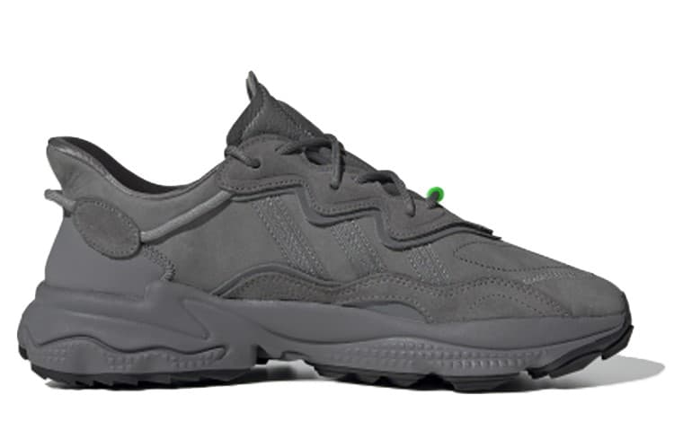 Adidas Originals Ozweego Tr Grey Solar Green 4