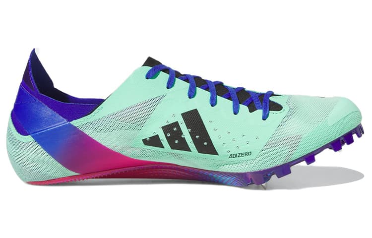 Adidas Adizero Finesse Spikes 'Pulse Mint Lucid Blue' 4