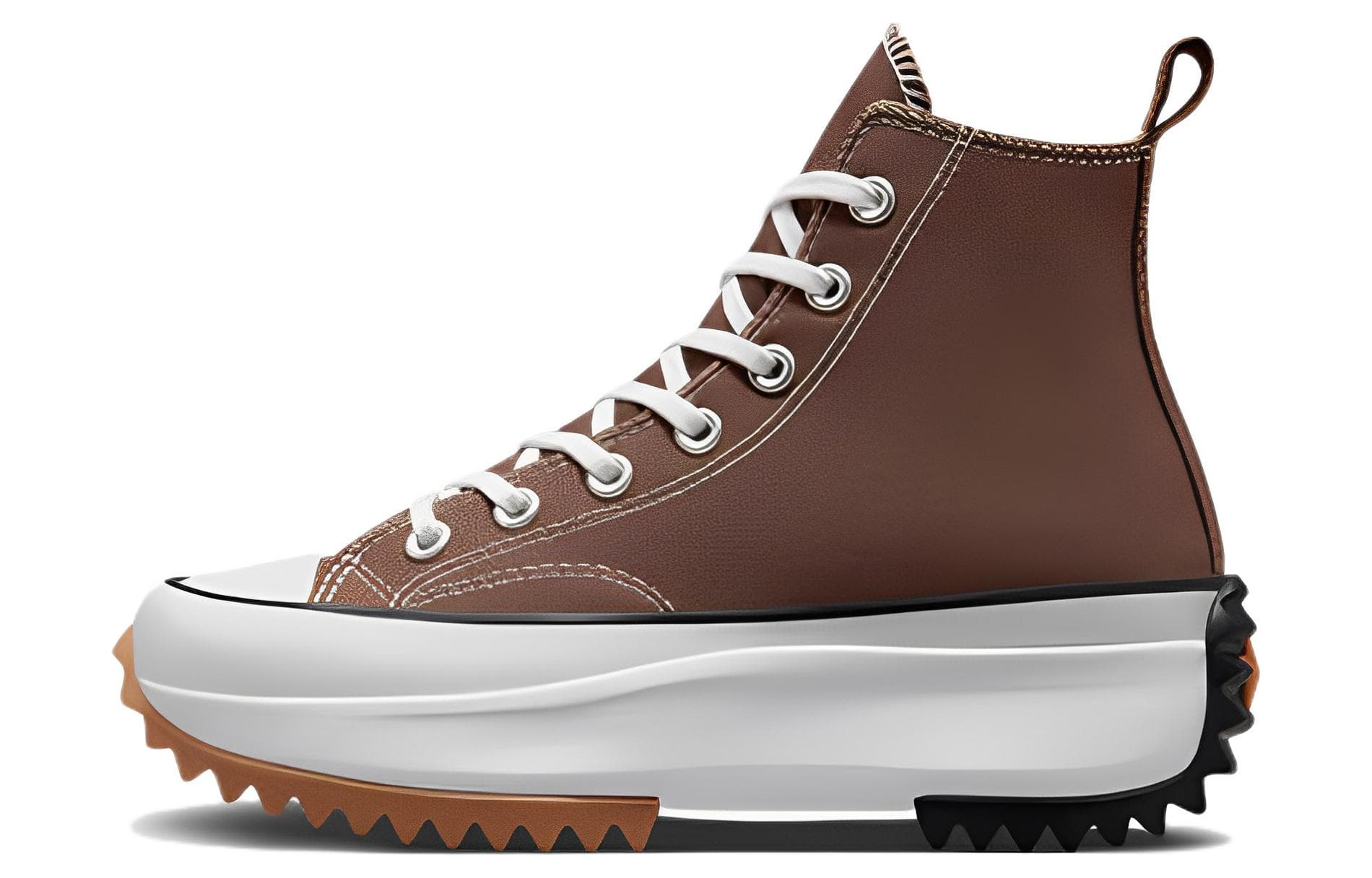 Converse Run Star Hike Platform Hi Squirrel Friend Brown