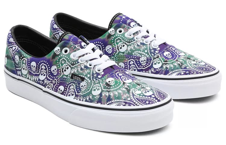 Vans Era Bandana Tie Dye Purple Green 6