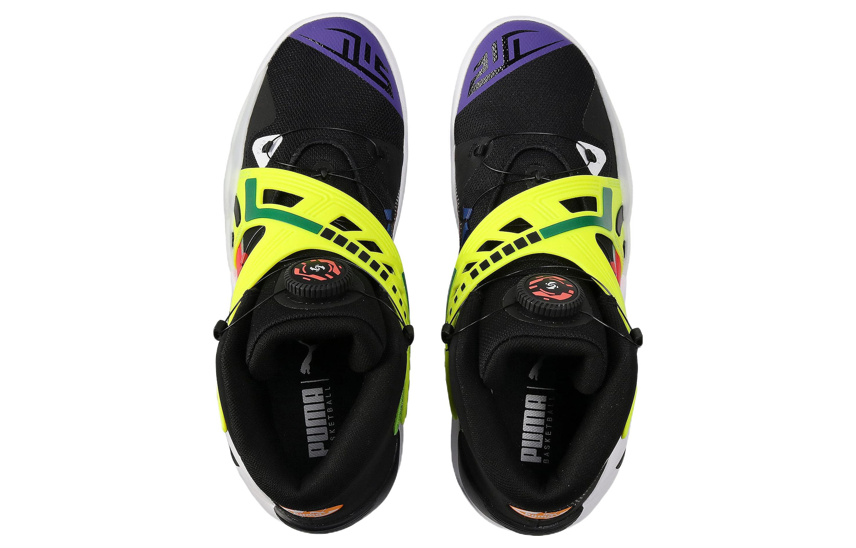 PUMA Disc Rebirth 'Black Yellow Alert' 5