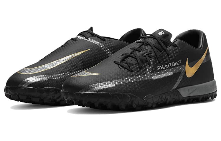 Nike Phantom GT2 Academy Tf 'Black Goldgold Grey' 5