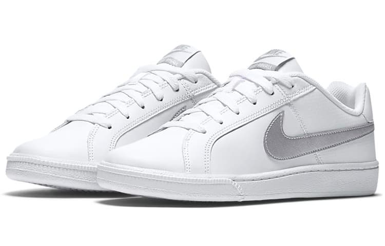 Nike Court Royale White Metallic Silver Women's 6