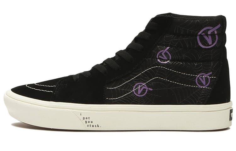 Vans SK8 HI Comfycush Spider Black Purple