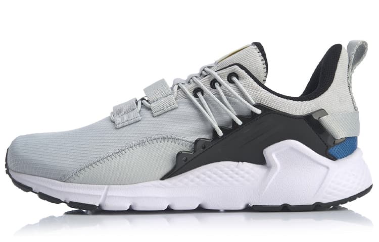 LINING Mafia Casual Shoes Unisex Low-Top Gray Black 2