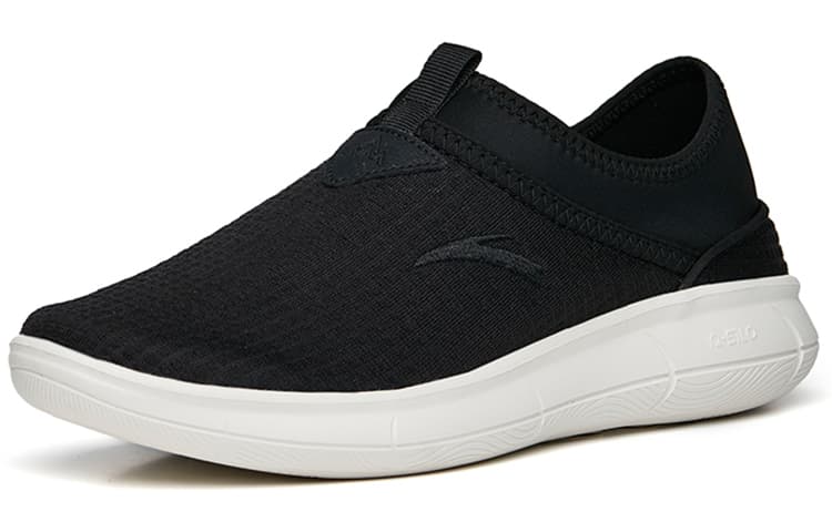 Anta Outdoor Collection Cushioned Anti-Slip Wear-Resistant Breathable Lightweight Low-Top Casual Shoes Men's Black 5