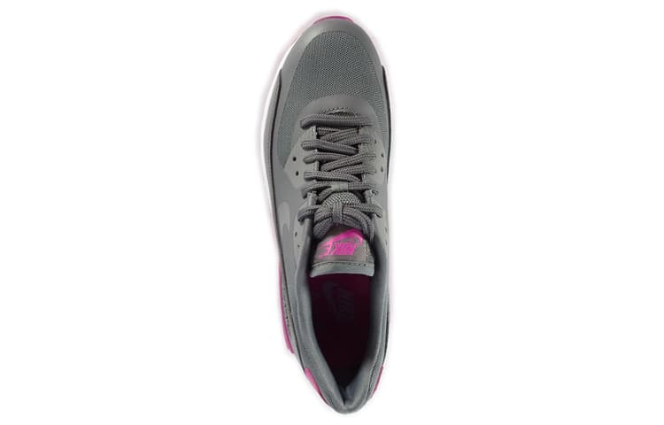 Nike Air Max 90 Running Shoes Men Low-Top Gray Pink 5