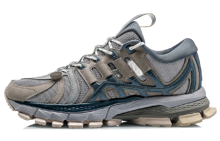 LiNing Casual Shoes Men Low-Top Gray