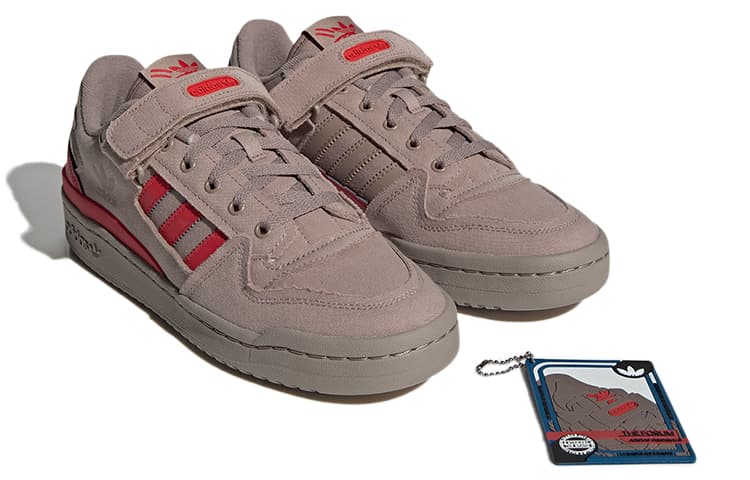 Adidas Originals Forum Low 'Light Graypink Red' 6