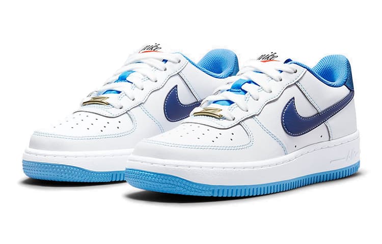 Nike Air Force 1 S50 'White University Blue' Gs 6