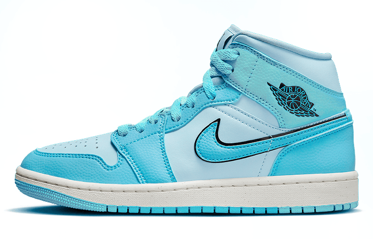 JORDAN 1 Mid Se Ice Blue Women's