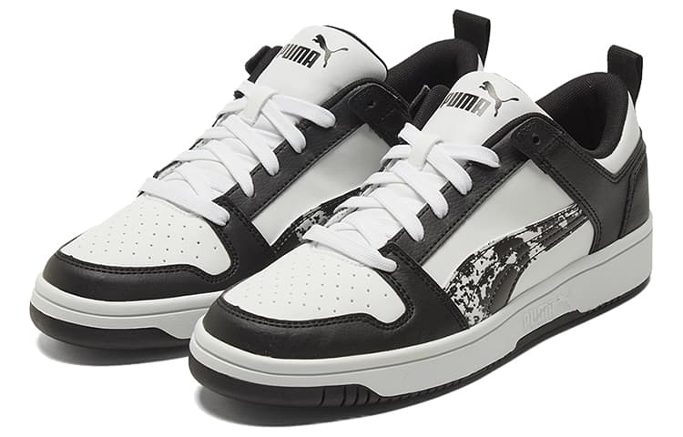 Puma Rebound LayUp Low 'Black White Camo' 6