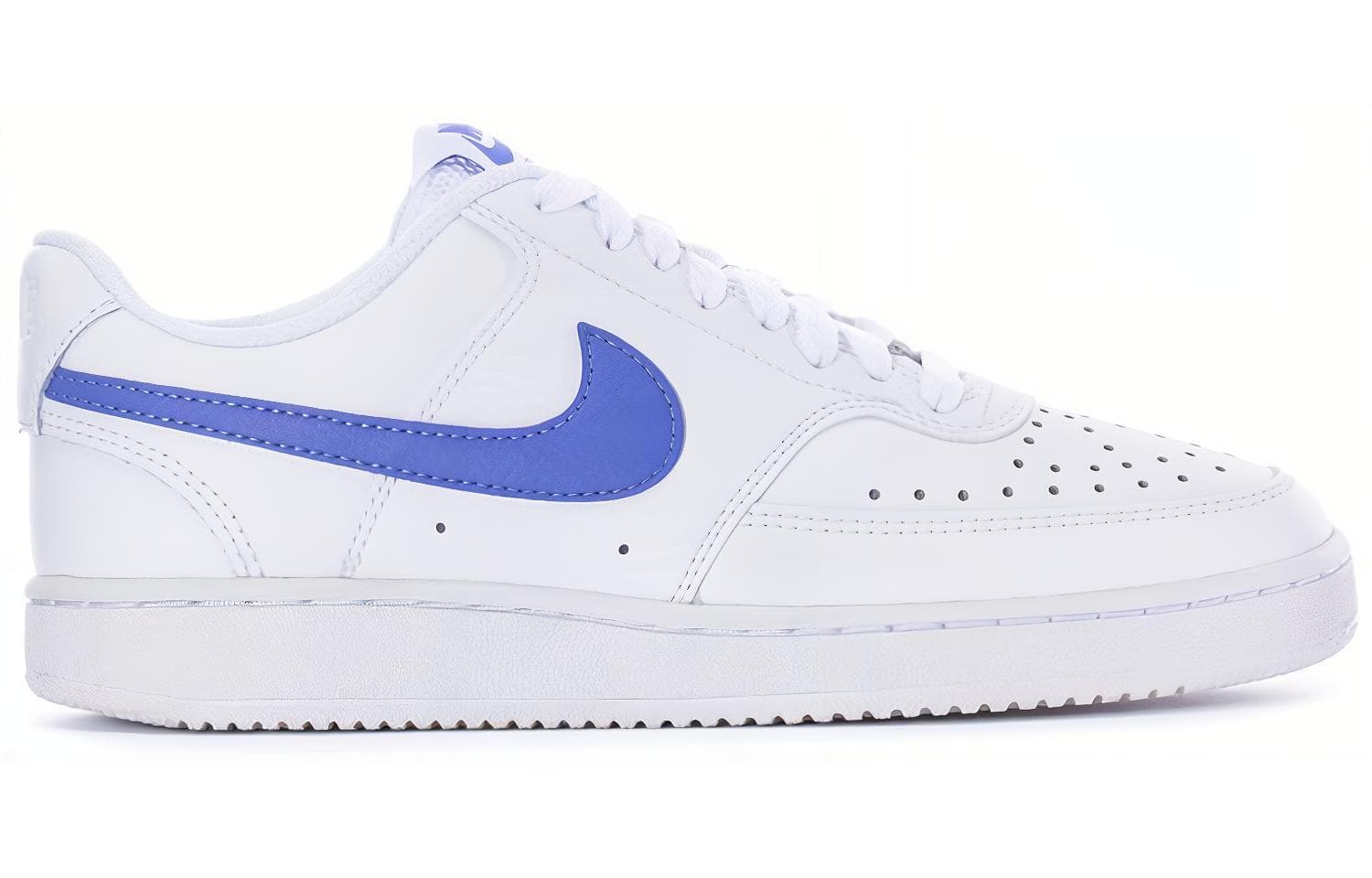 Nike Court Vision Low Shoes White/Blue Women's 4