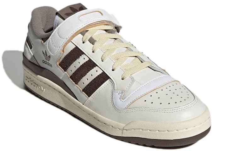 Adidas Originals Forum 84 Low Off White Brown 5
