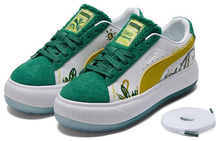 PUMA X Flabjacks Suede Mayu 'Fuzzy Cactus Park' Women's 6