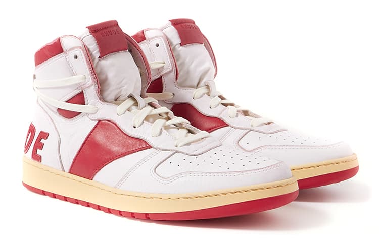 RHUDE Rhecess High 'White Red' 6