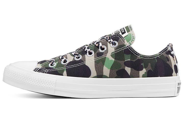 Converse Chuck Taylor All Star Low Top Camo Green Women's 2