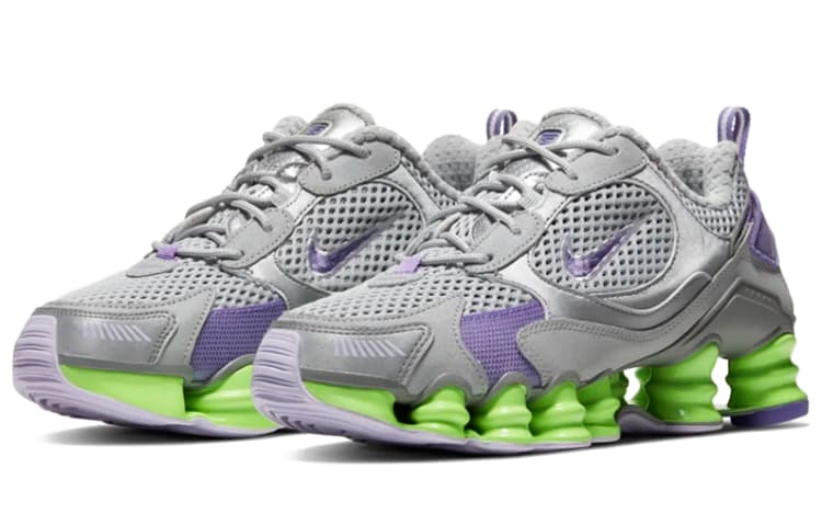 Nike Shox Tl Nova Grey Neon Women's 6