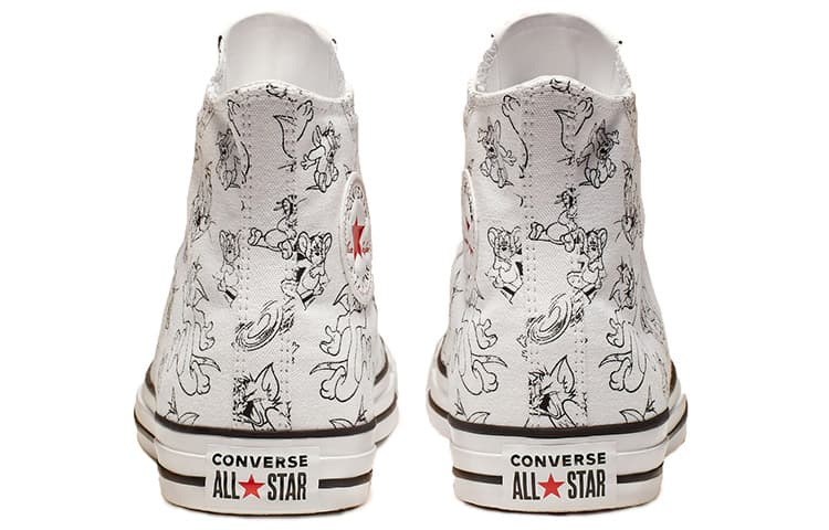 Converse Chuck Taylor All Star Hi Tom And Jerry White 5
