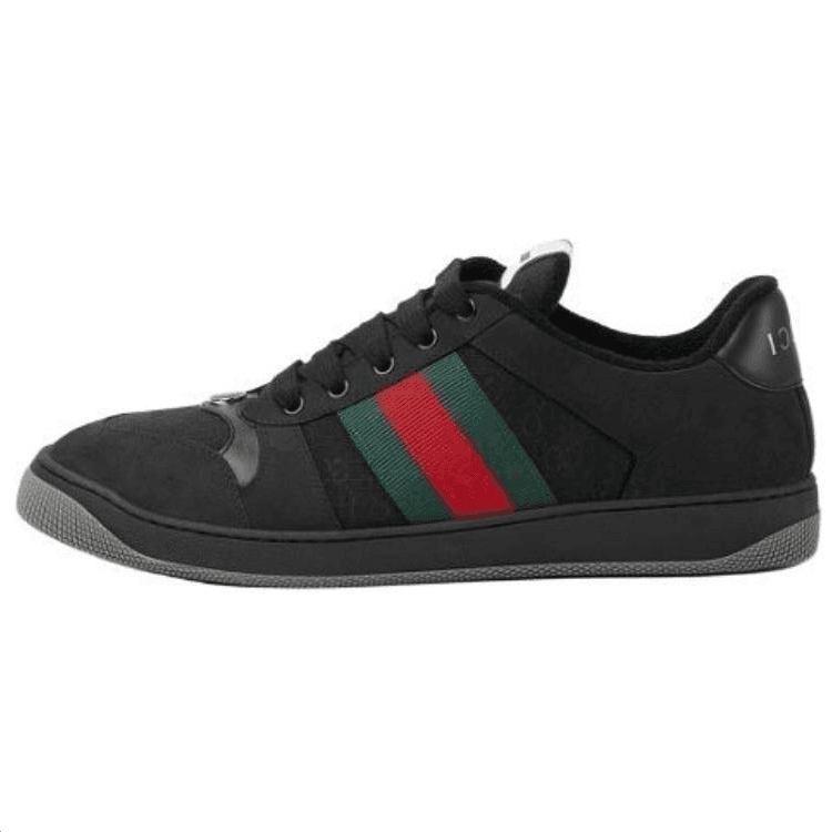 GUCCI Gg Screener 'GG Canvas Black Green Red'