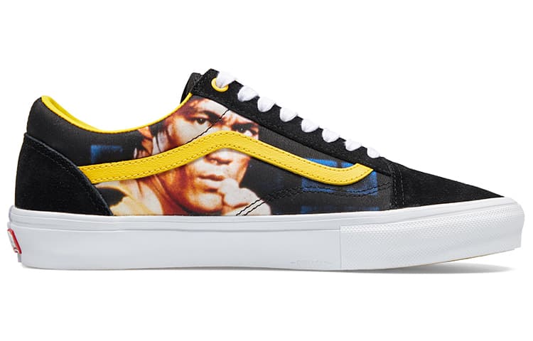 Old Skool Bruce Lee X Skate Vans 'Black Yellow' 3