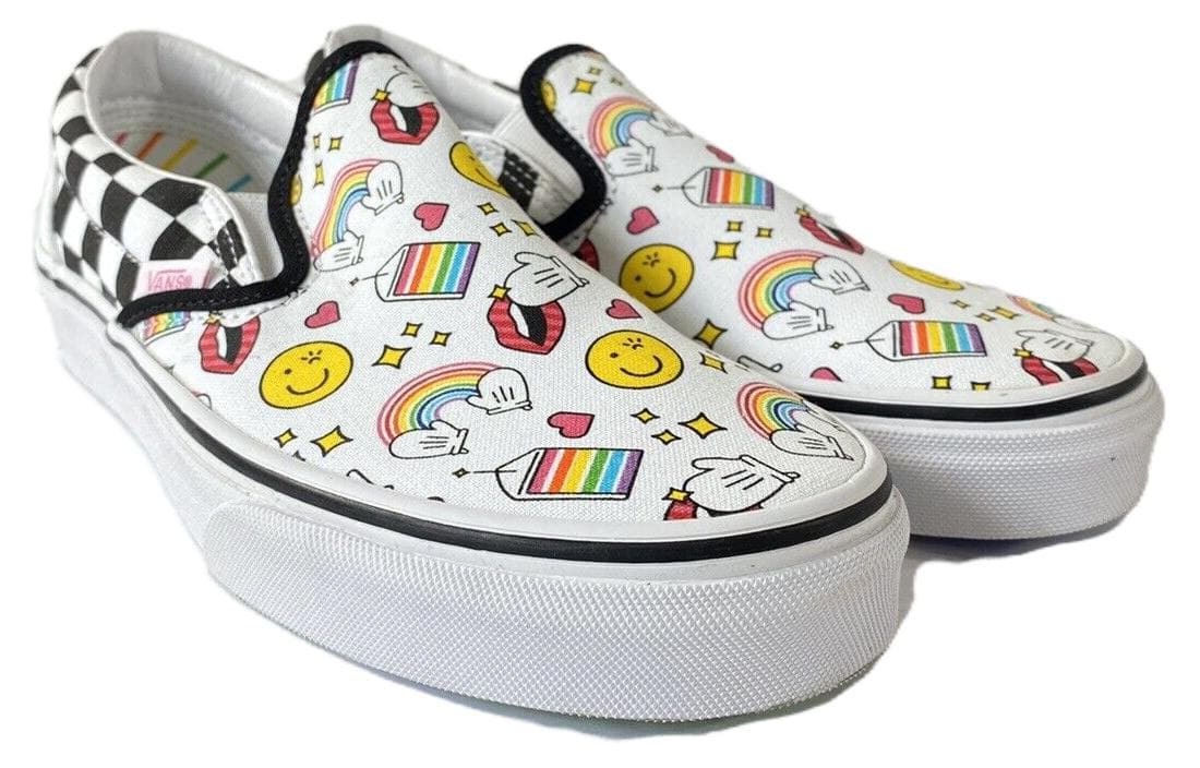 Slip On Flour Shop X Classic Vans 'Icons Checkerboard' 6