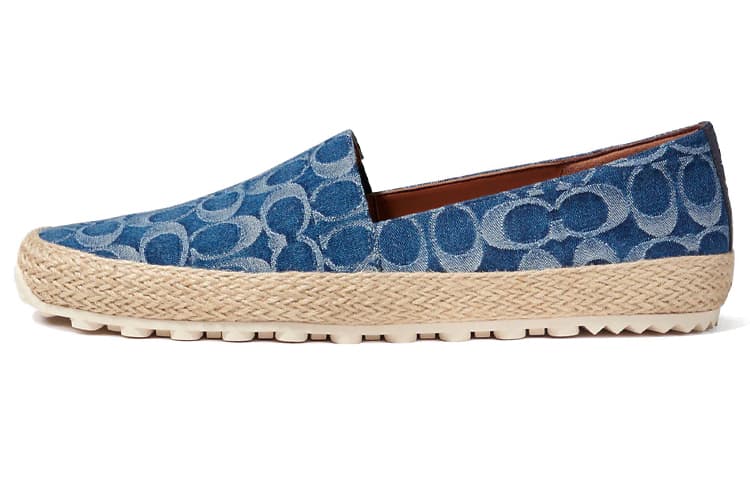 COACH Men's Casual Shoes Men Low-Top Blue