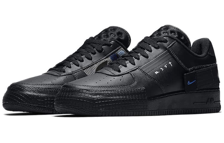 Nike Air Force 1 Type Black Royal 6