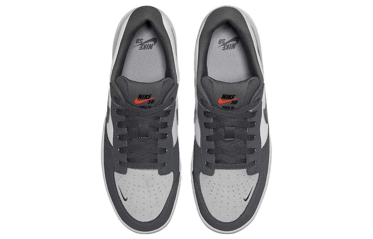 Nike Sb Force 58 Dark Grey White 5