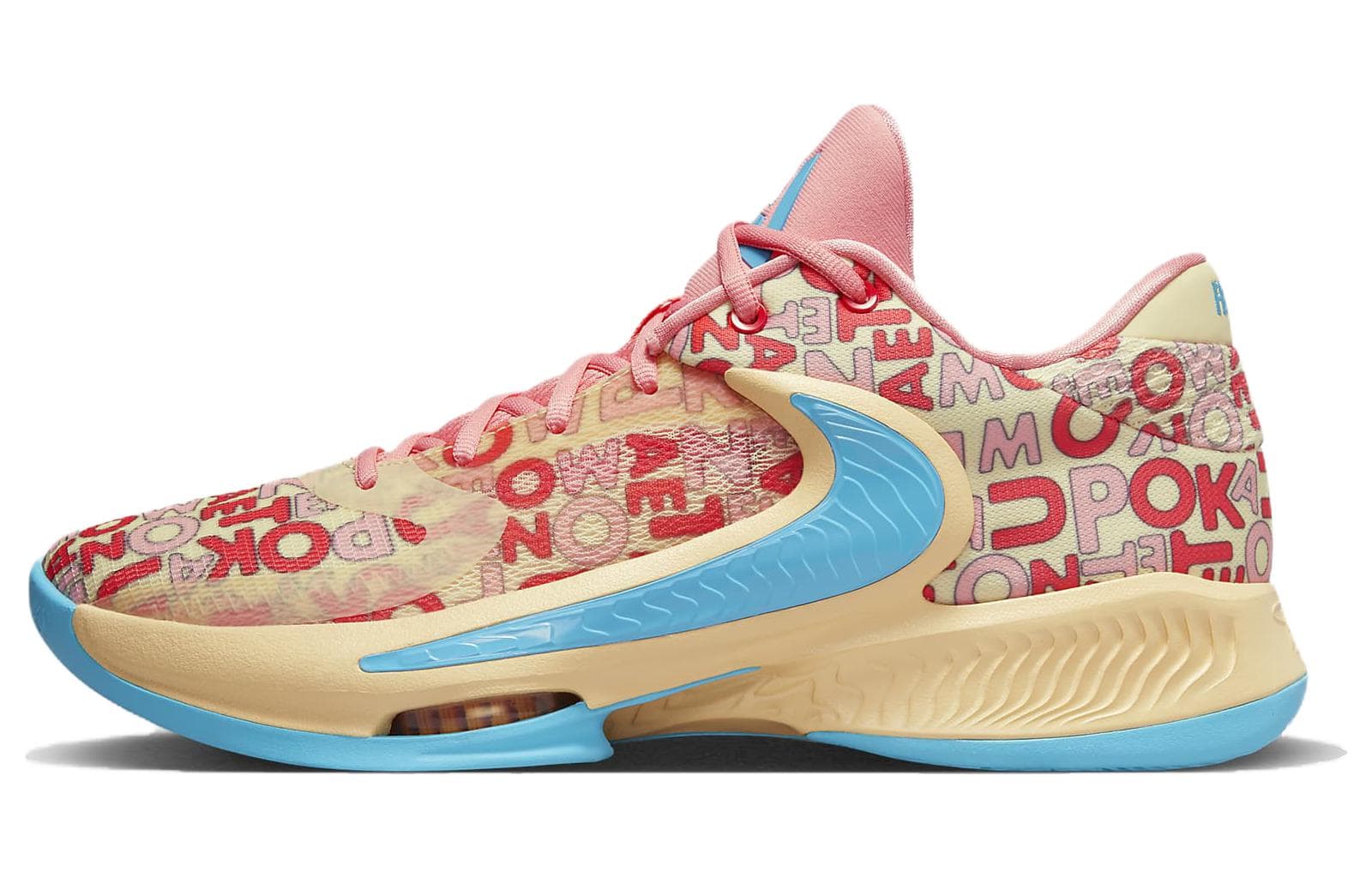 Nike Zoom Freak 4 'Letter Bros Coral' 2