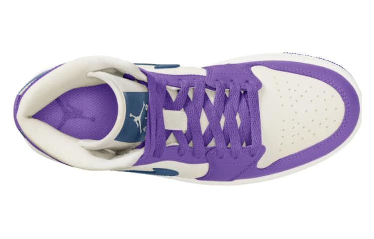 Jordan 1 Mid Action Grape Women's 5