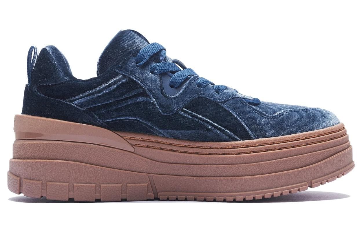 LINING Platform High Top 'Smoke Blue' Women's 4